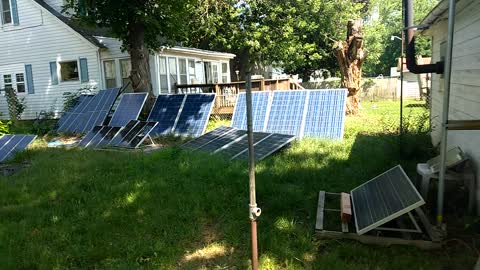 Cutting Branches for the Solar and Wind Generators