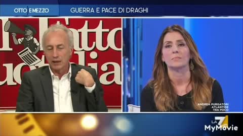 Travaglio asfalta lo studio: "Perché non mandiamo armi per difendere i curdi?