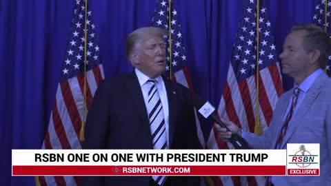 RSBN One On One With President Trump