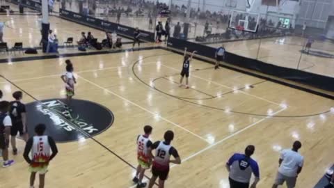 14 yr old Hunter Mayer 9th grade AAU 2021 Basketball Highlights