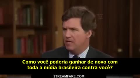 Tucker Carlson entrevista Bolsonaro para FOX News (legendas em português)