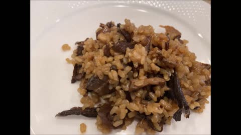 Mushroom Risotto