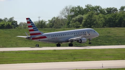 Republic/American Eagle 4461 departing St. Louis Lambert Intl