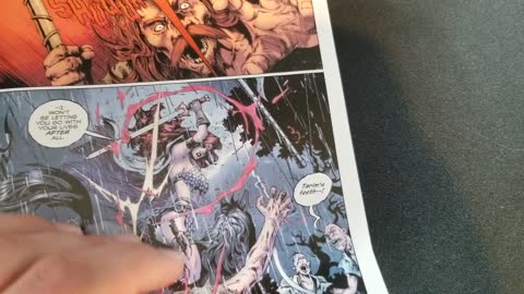 RED SONJA THE SUPERPOWERS #1 COMIC BOOK REVIEW