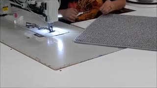 Canvas Work Marine Carpet Binding