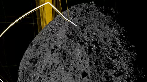 OSIRIS-REX Slings Orbital Web Around Asteroid to Capture Sample | 4K