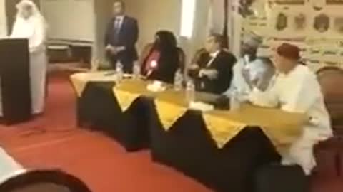 Saudi Ambassador dies mid speech in Cairo at the Arab-African Conference