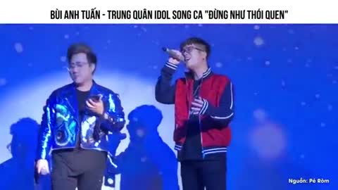 Nổi da gà trước màn song ca ‘Đừng như thói quen’