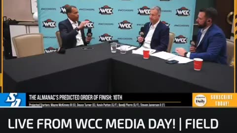 WCC Media Day: Field of 68 with WCC Commissioner Stu Jackson