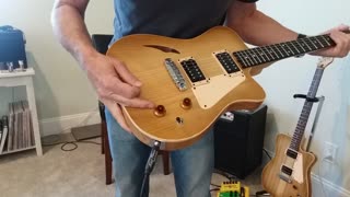 KazTone Handcrafted Guitars Honey-Do demo.