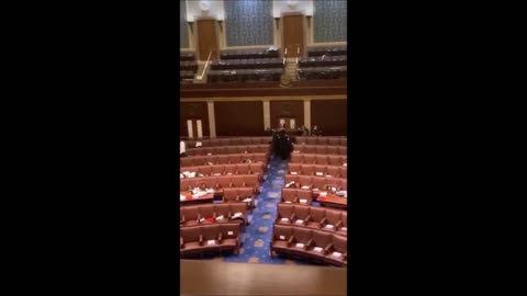 Patriots Inside Congress Chamber
