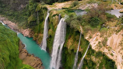 Waterfalls scenic music