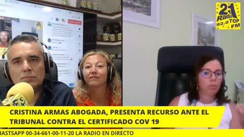 Entrevista a la Abogada CRISTINA ARMAS verdadera DEFENSORA DE LA JUSTICIA