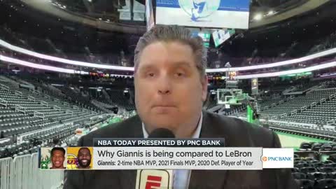 Brian Windhorst explains why Giannis is being compared to LeBron 👀 | NBA Today