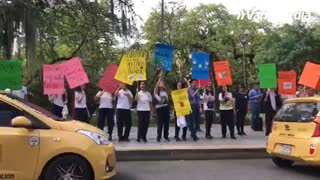 Estudiantes de Bucaramanga se unieron a la huelga mundial por el clima