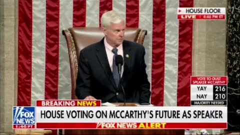 No Longer Speaker! Kevin McCarthy Was Just Voted Out