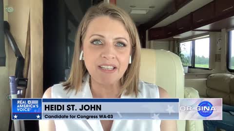 Dr. Gina asks Congressional Candidate Heidi St. John, "What made you decide to run?"