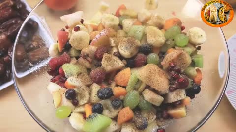 Fruit chaat Receipe