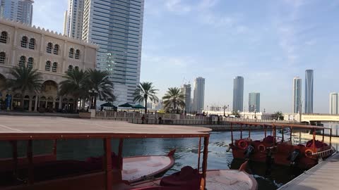 Al Qasba Channel - Emirate of Sharjah _beautiful morning