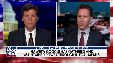 Hawley: Reading the case title US vs Google made me say 'God bless America'