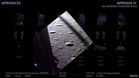 MAKE BELIEVE ENHANCED- APPENDIX - Moon Landing Hoax - Landing Footage