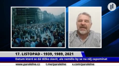 Čeká nás další sametová revoluce 17. listopad pohledem let 1939,1989 a 2021, sestřih