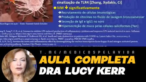 Aula completa sobre Ivermectina - Dra Lucy Kerr