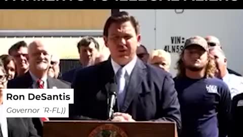 DeSantis calls $450k payments to illegal aliens a slap in the face