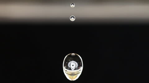 Water Drip in Slow Motion