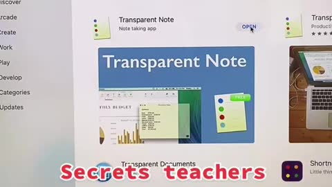 Secrets teacher