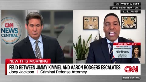 Jimmy Kimmel threatens to sue Aaron Rodgers after Epstein remark