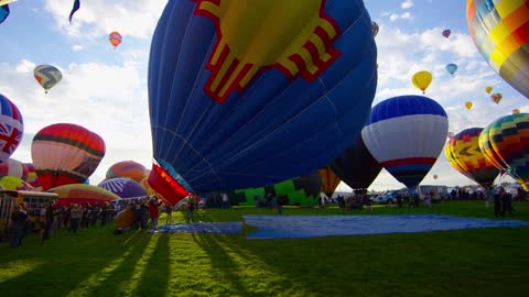 The World's Largest Hot Air Balloon Fiesta