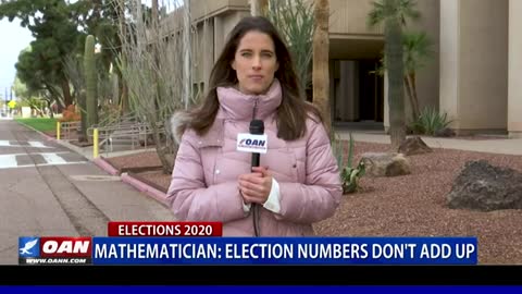 OAN - Mathematician - Suspicious stats and ratios in election numbers