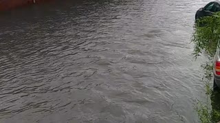 Motorcycle Vs. Flood