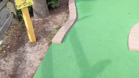 Lost Mine Miniature Golf at Myrtle Beach!