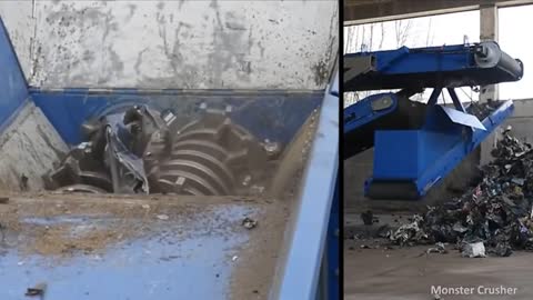 These Machines Destroy Everything | Car Crusher Simply Crushing Cars.