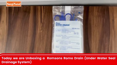 Buy Romsons Romo Drain (Under Water Seal Drainage System) - Surginatal
