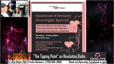 2.12.24 "The Tipping Point" on Revolution.Radio in STUDIO B, with Dr. Ed Group