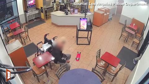 82-Year-Old Man in Wheelchair BRUTALLY STABBED While Eating in TACO BELL