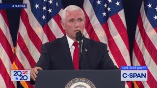 Pence at Atlanta event