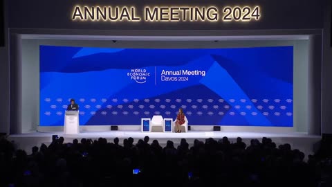 Davos Speech translated with AI even making his lips match the words??