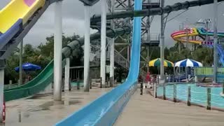 Cool water slide