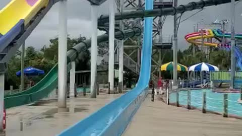 Cool water slide