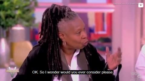 WHOOPI GOLDBERG - WANTS LIZ CHENEY TO BE 3RD PARTY CANDIDATE - 1 mins. +