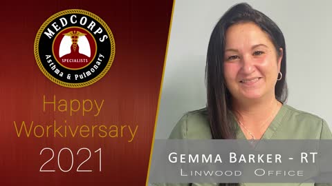 Happy 1 year work anniversary to Gemma