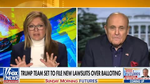 Rudy Giuliani Outlines Election Fraud Lawsuits
