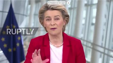 EU Von der Leyen "The vaccines are not important, the vaccination is."