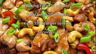 Quick Cashew Chicken