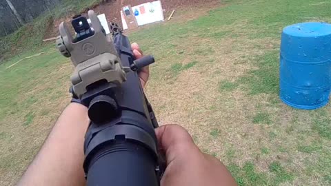 Outside gun drills