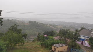 rain in the village